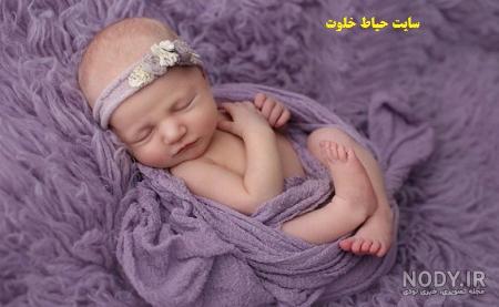 ژست عکس پسر بچه در طبیعت