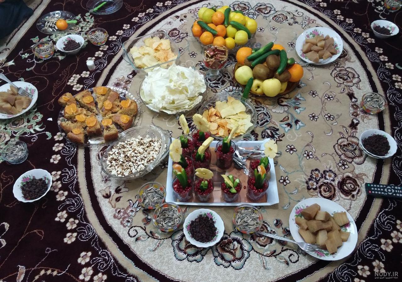 سفره شب یلدا امسال سفره شب یلدا امسال