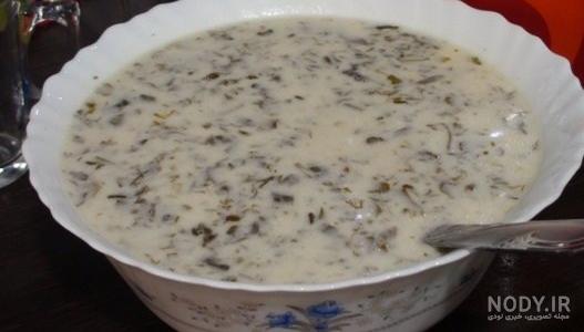 طرز تهیه آش دوغ تبریز طرز تهیه آش دوغ تبریز