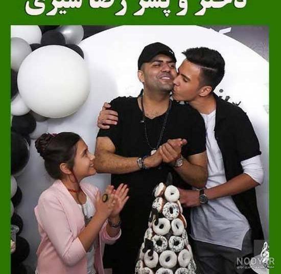 عکس خواننده رضا شیری و همسرش عکس خواننده رضا شیری و همسرش