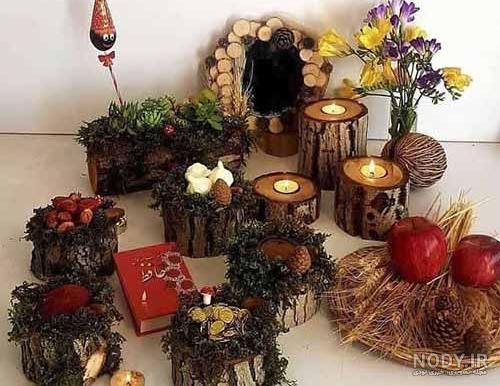 عکس هفت سین با چوب