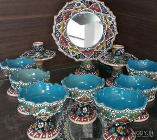 عکس هفت سین سفالی