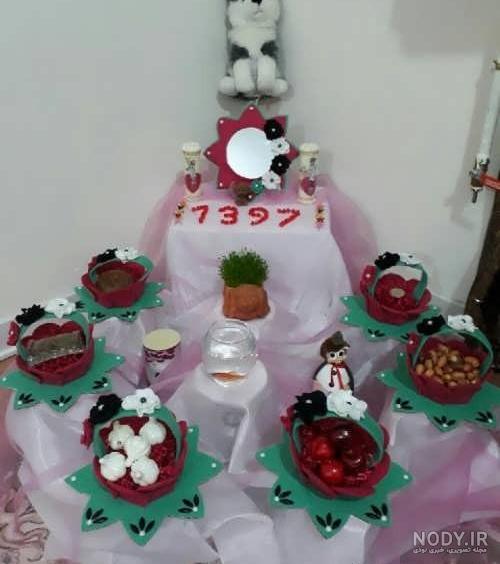عکس هفت سین نمدی