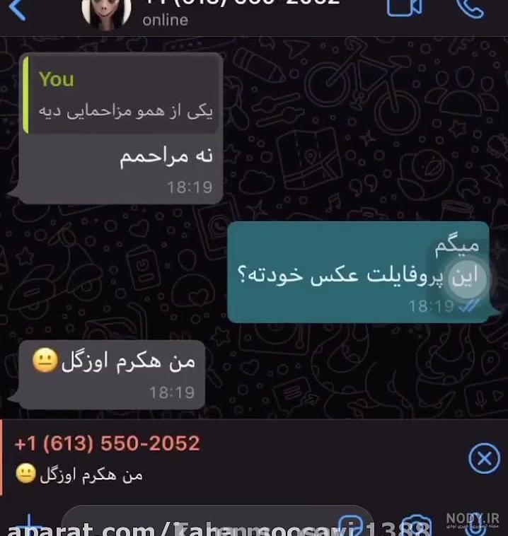عکس پیام مومو فارسی عکس پیام مومو فارسی