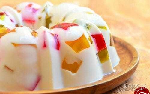 عکس ژله با پودر ژلاتین