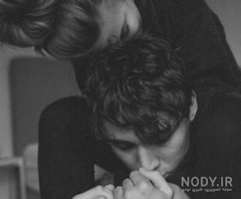 عکس سیاه و سفید عاشقانه