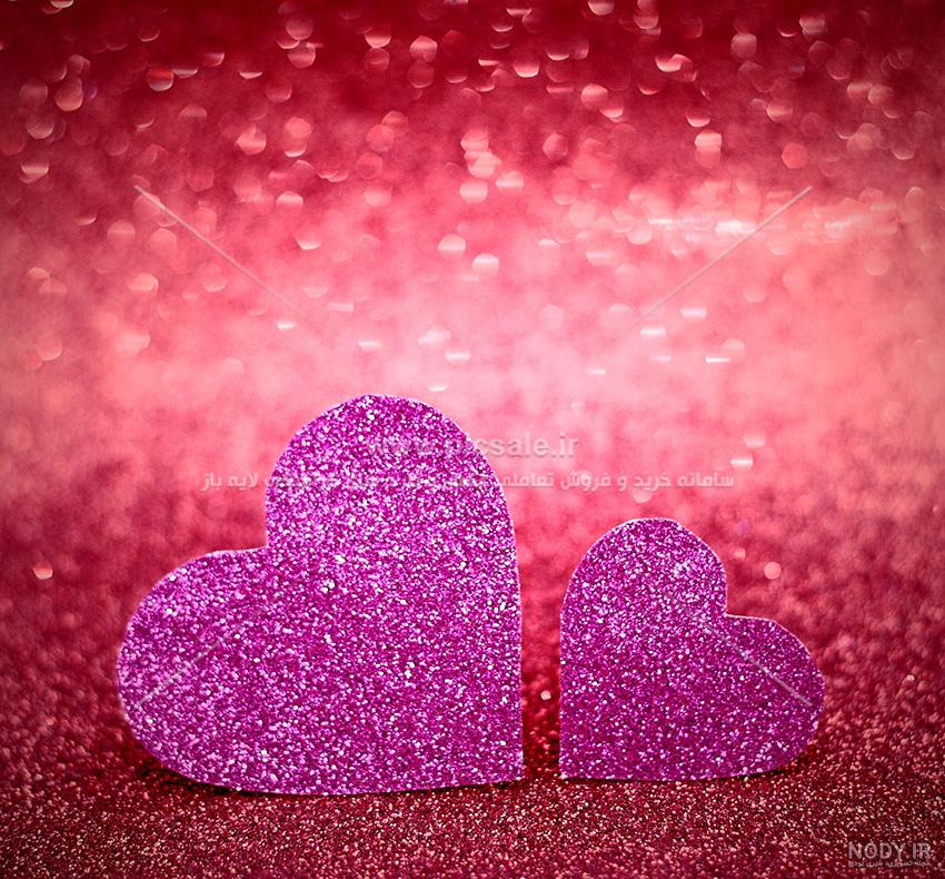 عکس قلب صورتی اکلیلی