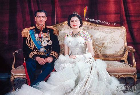 عکس لباس عروسی ثریا