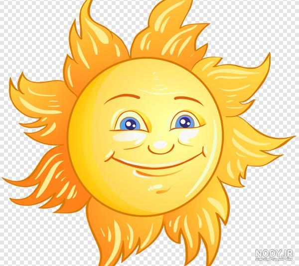 عکس خورشید انیمیشنی کارتونی