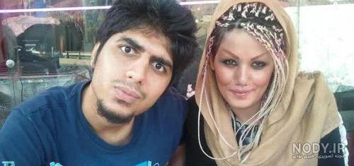 عکس رضا پیشرو با همسرش
