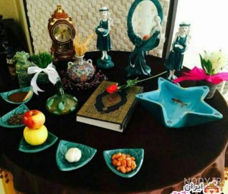 عکس سفره هفت سین کوچک