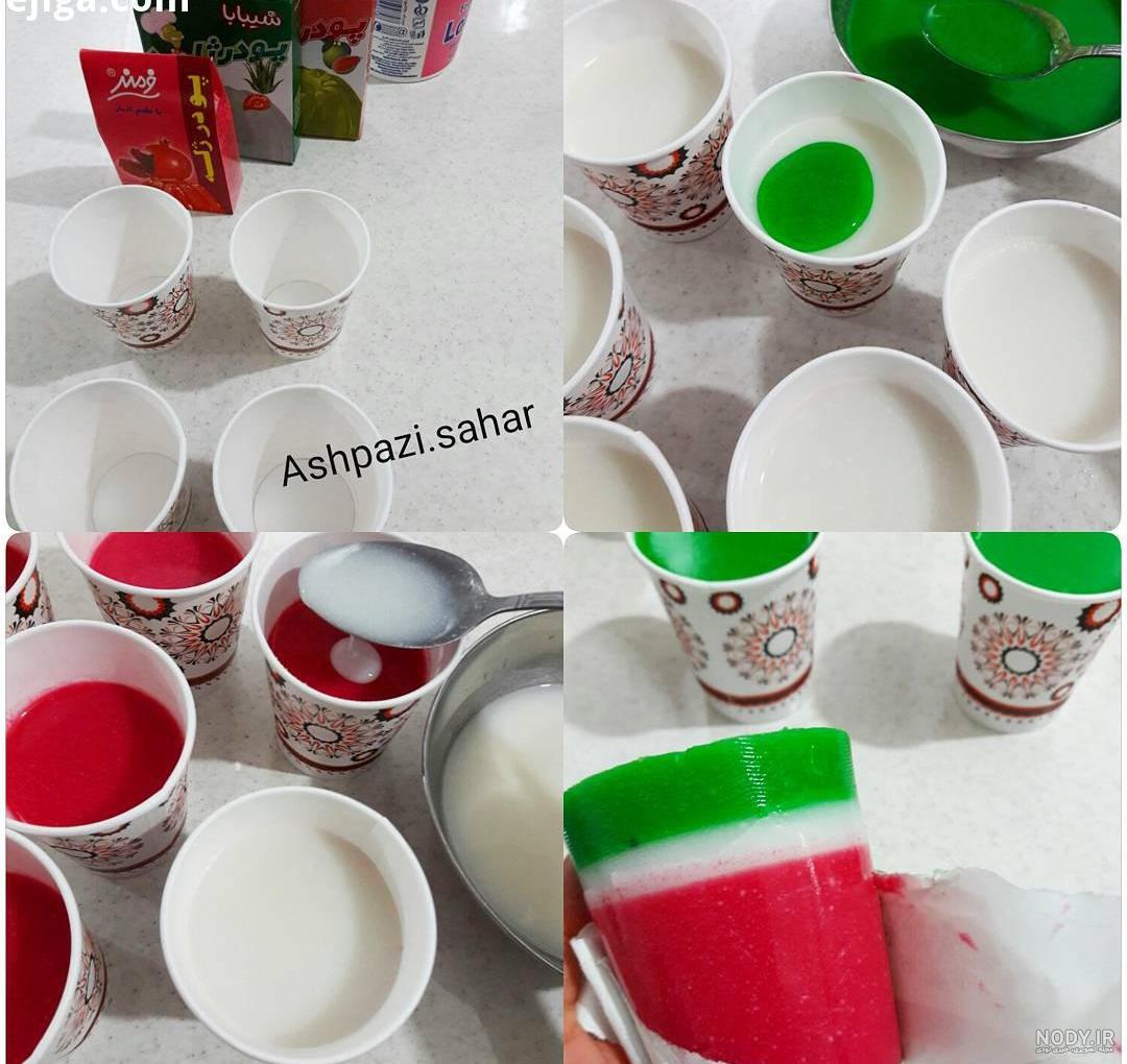 عکس ظرف ژله یکبار مصرف