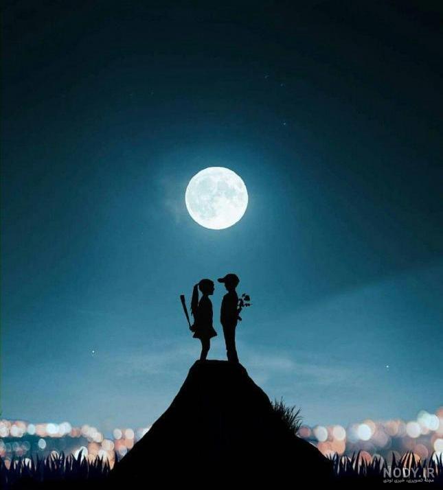عکس ماه رنگی عکس ماه رنگی