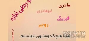 عکس نوشته مرد خاله زنک