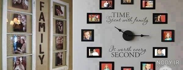 نصب قاب عکس روی دیوار