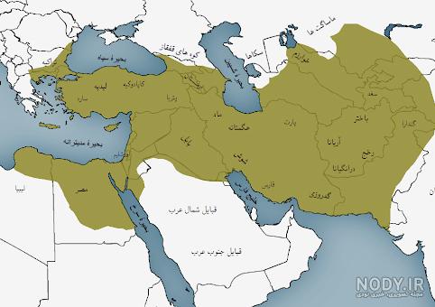 نقشه ایران در زمان سلجوقیان نقشه ایران در زمان سلجوقیان