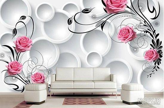 پوستر سه بعدی برای پذیرایی