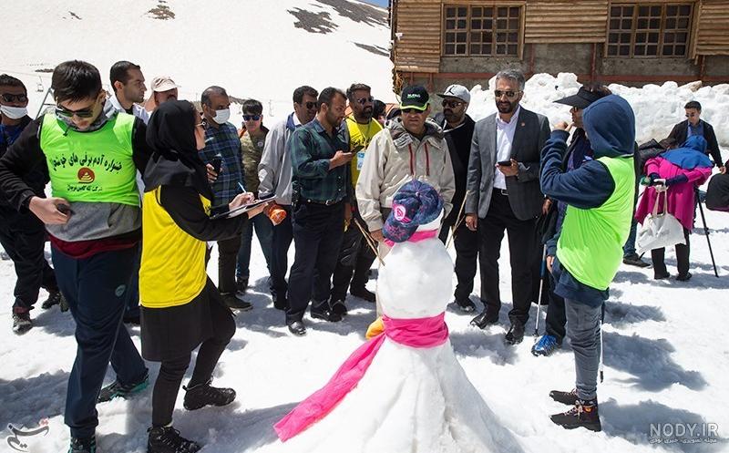 کاردستی آدم برفی با جوراب کاردستی آدم برفی با جوراب