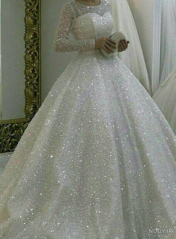عکس لباس عروس اکلیلی
