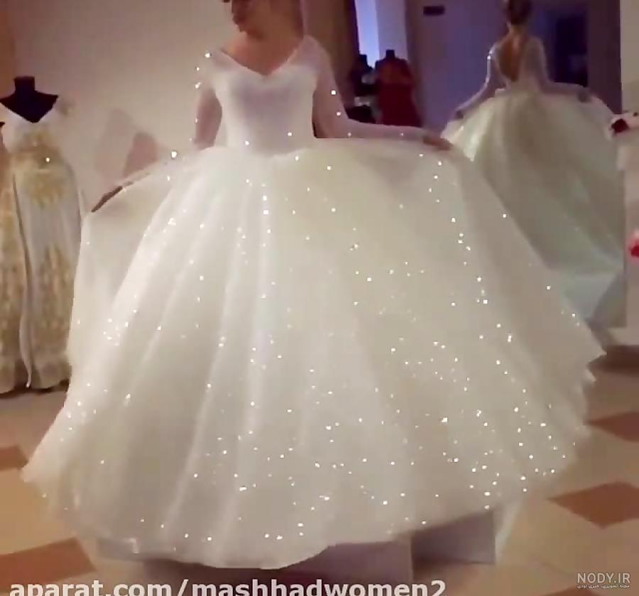 لباس عروس اکلیلی جدید