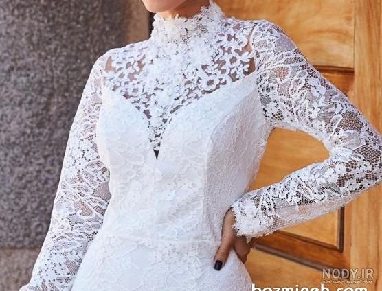 لباس مجلسی یقه دلبری