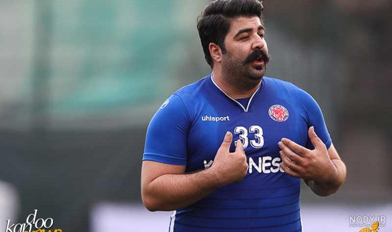 گل بهنام بانی در فوتبال هنرمندان