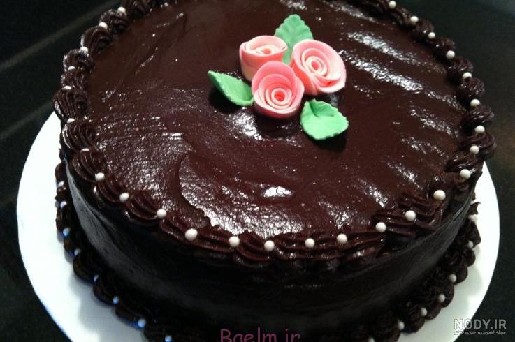 کیک تولد ساده کیک تولد ساده