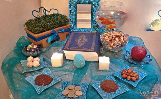 سفره هفت سین فانتزی و شیک سفره هفت سین فانتزی و شیک