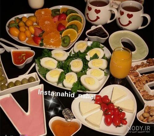 صبحانه در طبیعت شمال صبحانه در طبیعت شمال