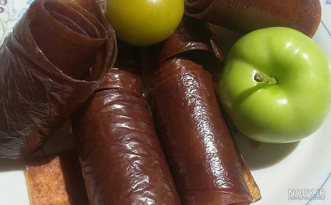 طرز تهیه لواشک سیب در فر طرز تهیه لواشک سیب در فر