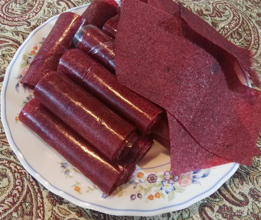 طرز تهیه لواشک سیب روی بخاری طرز تهیه لواشک سیب روی بخاری