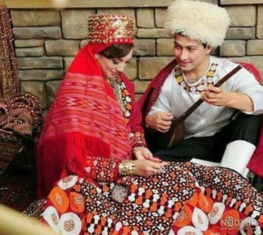 عروس و داماد ترکمن عروس و داماد ترکمن