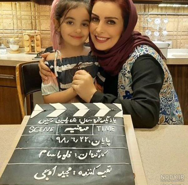 عکس زیبا رحیمی و همسرش