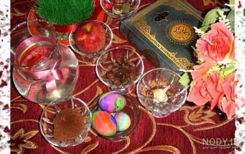عکس سفره هفت سین جدید عکس سفره هفت سین جدید
