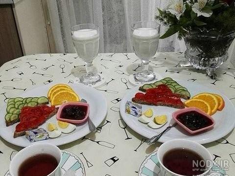عکس صبحانه ساده عکس صبحانه ساده