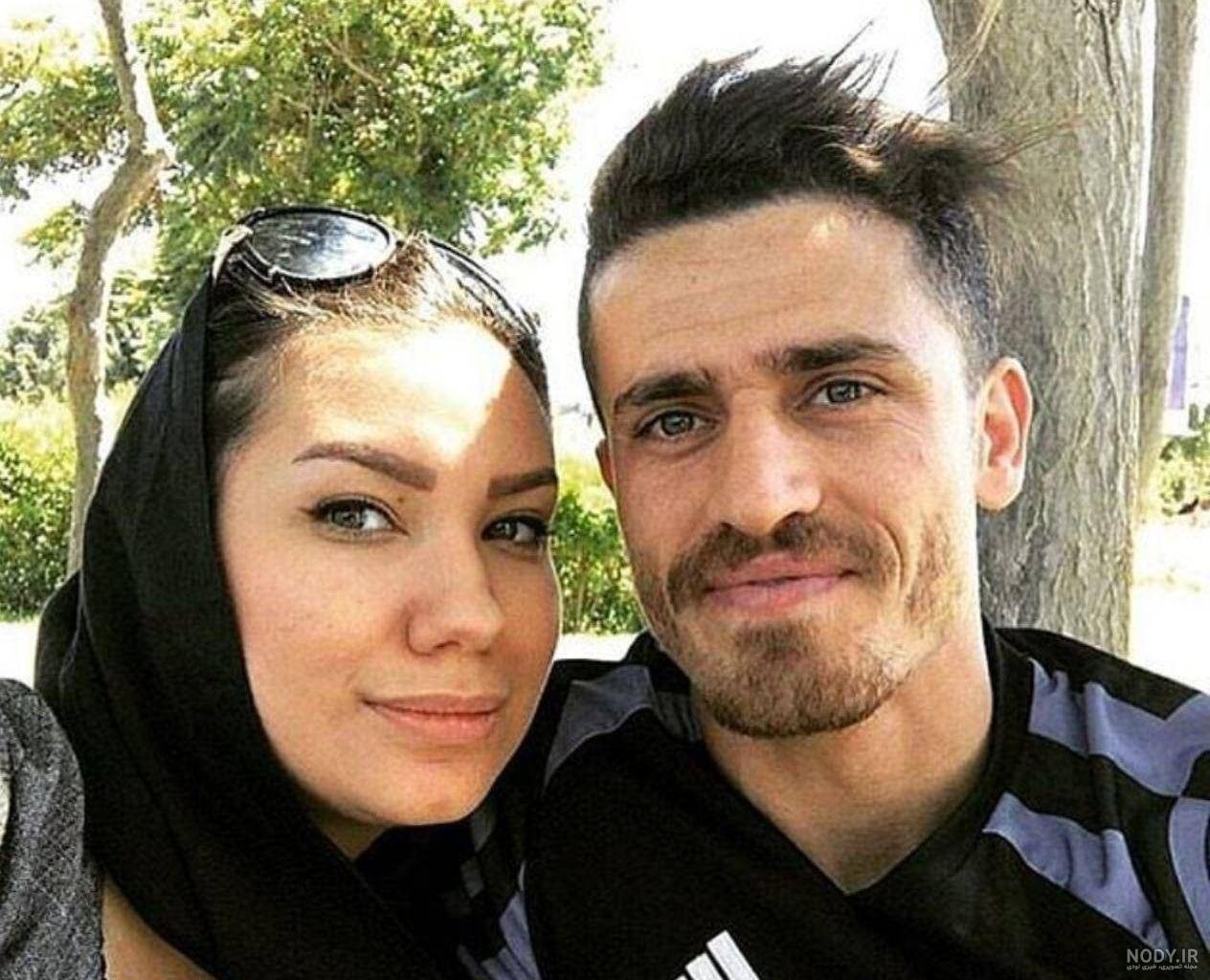 عکس وریا غفوری با زنش
