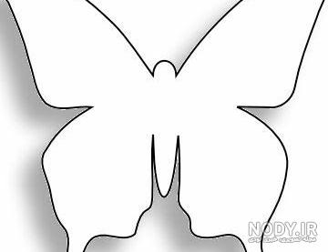 نقاشی قرینه پروانه