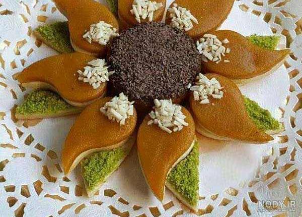 تزیین حلوا ساده