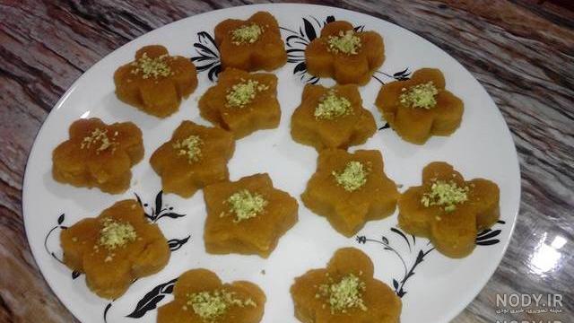 فیلم آموزش تزیین حلوا با قاشق