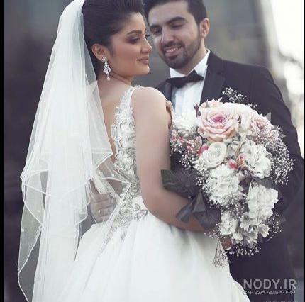 ژست عروس داماد در اتلیه