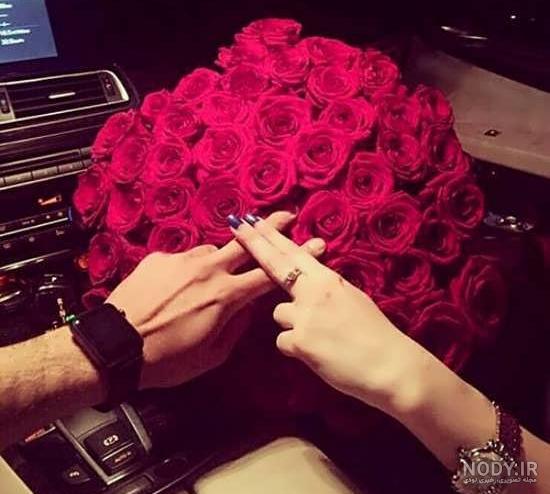 عکس خفن عکس ولنتاین تو ماشین