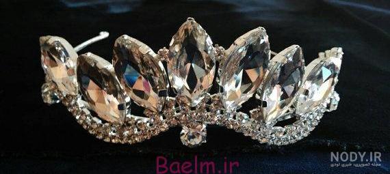 الگوی تاج ژله ای روی کاغذ