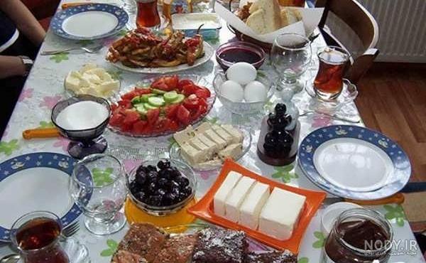 سفره صبحانه سفره صبحانه
