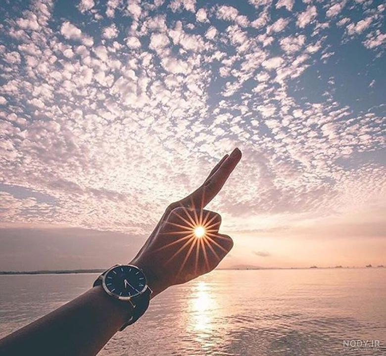 عکس دختر غمگین کنار دریا عکس دختر غمگین کنار دریا