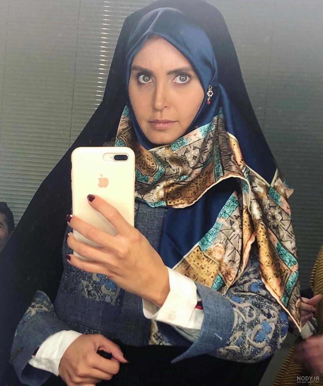 عکس دختر معمولی با حجاب