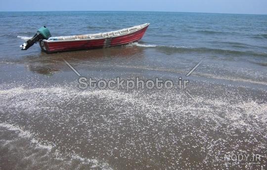 عکس دریا شمال شب عکس دریا شمال شب