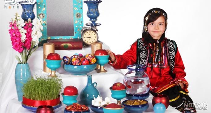 عکس سفره هفت سین کارتونی