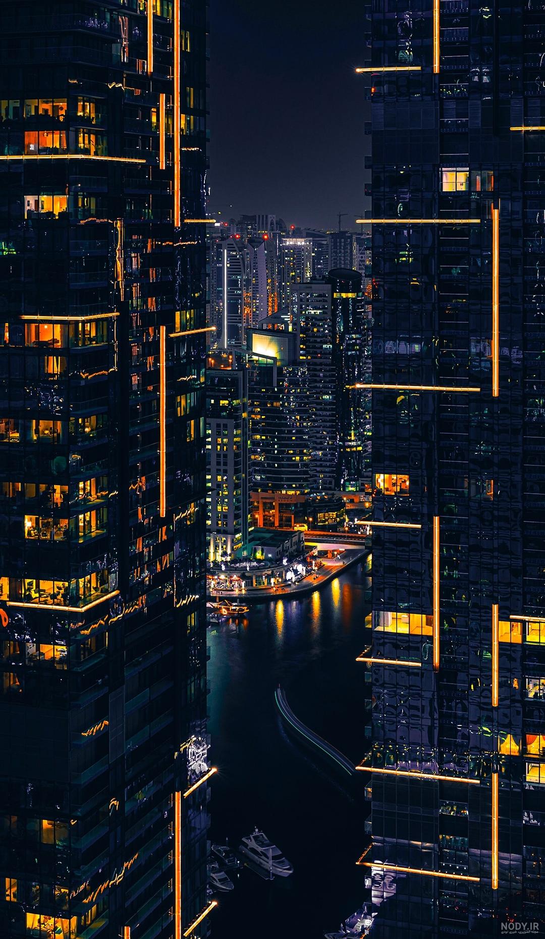 عکس شب در شهر
