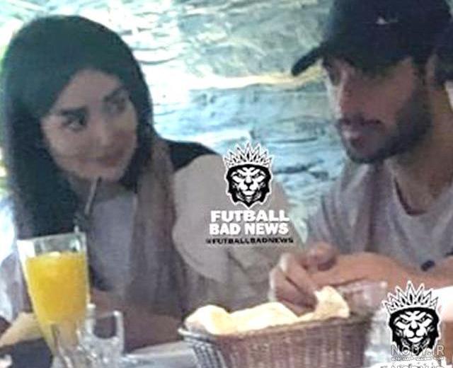 عکس شجاع خلیل زاده در کنار همسرش عکس شجاع خلیل زاده در کنار همسرش