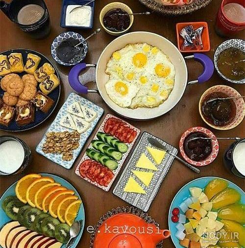 عکس صبحانه لاکچری در طبیعت عکس صبحانه لاکچری در طبیعت